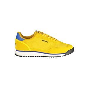 Gas Yellow Polyester Men Men's Sneaker